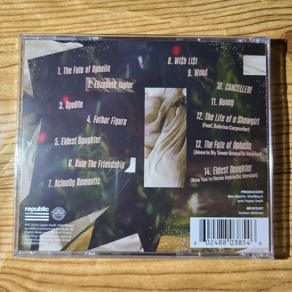 Taylor Swift "The Life of A Showgirl" Variant CDS lot (X4) NEW - Picture 9 of 11